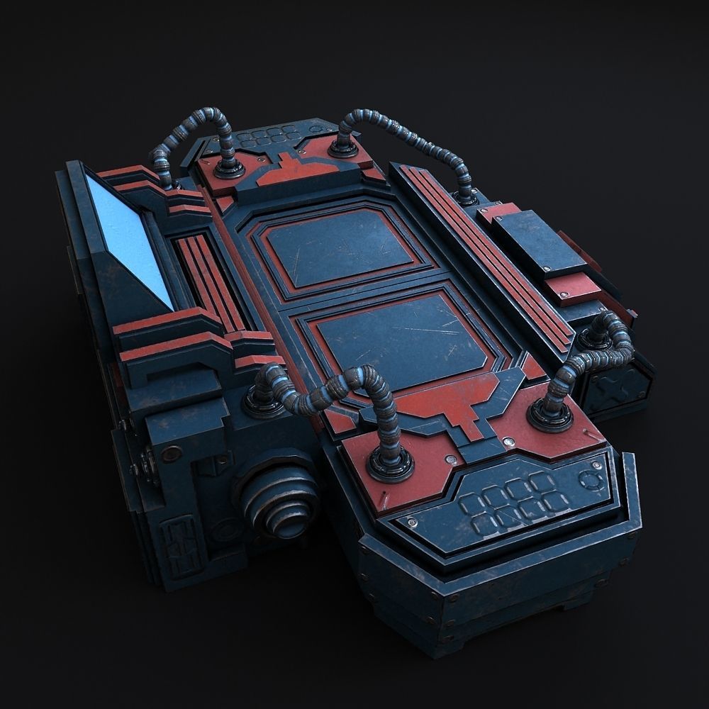 first aid kit 3D model_4