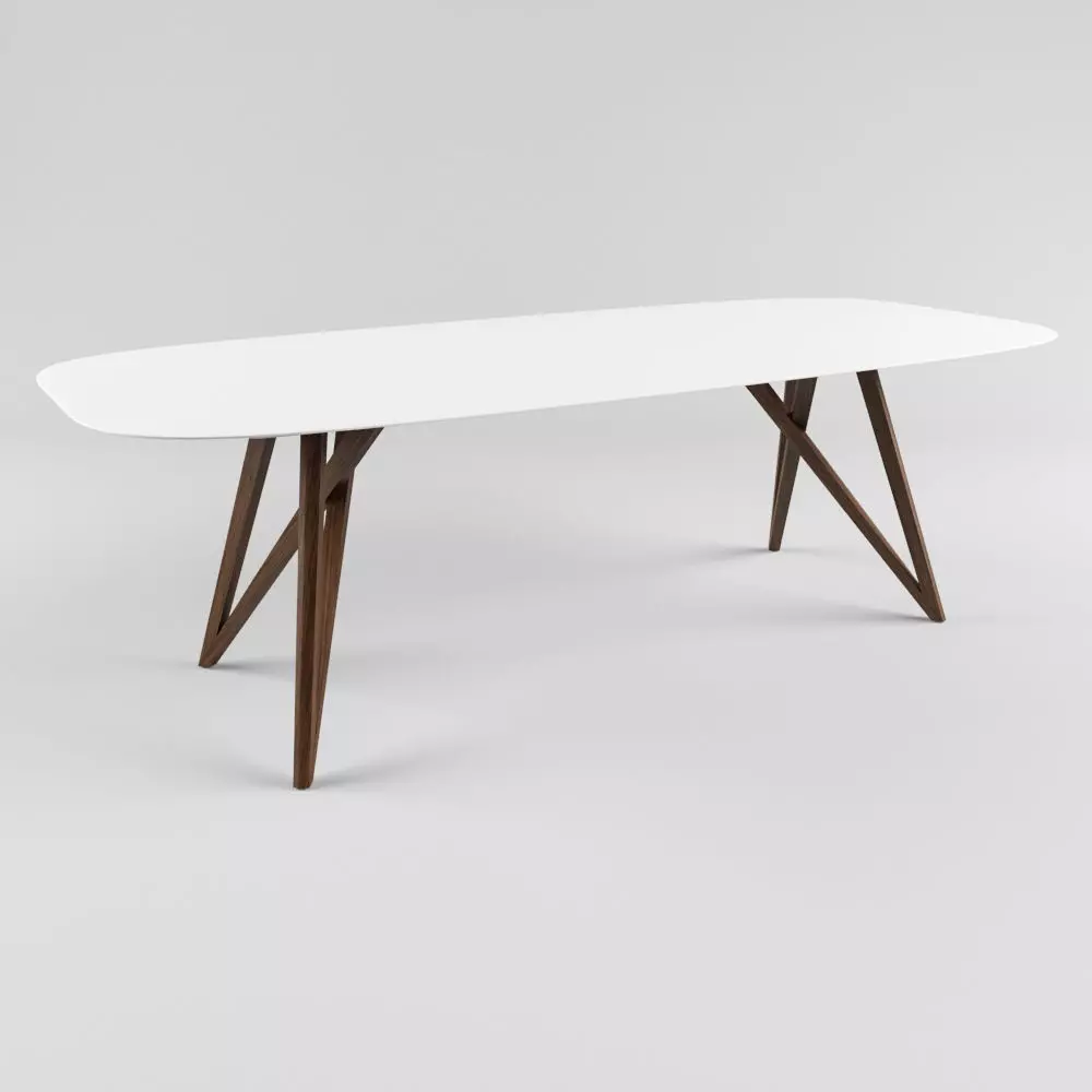 Dining tables 3D model_0