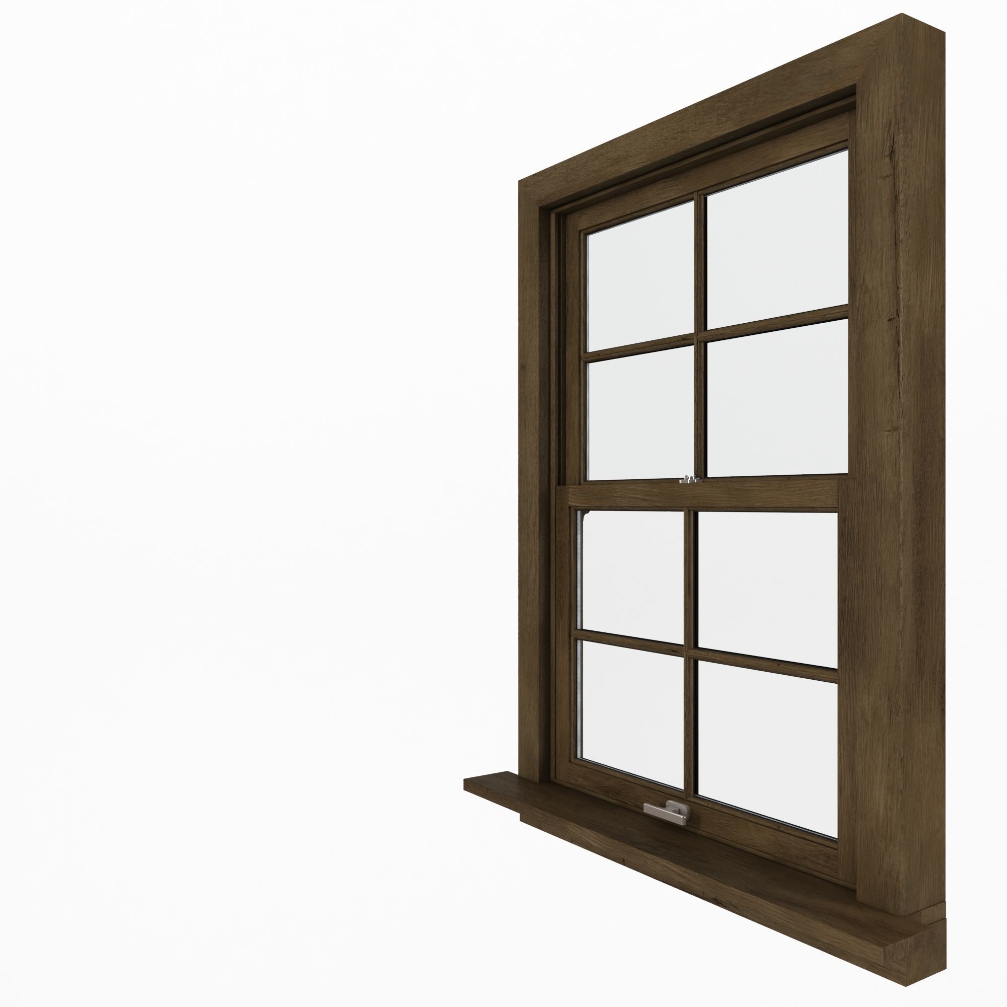 American type plastic Windows 3D model_4