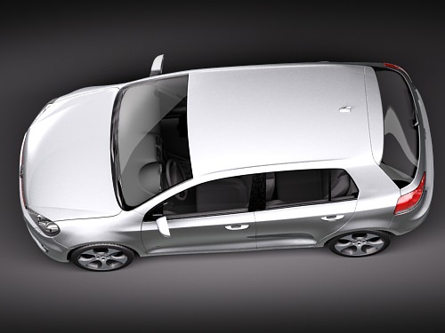 Volkswagen Golf 6 GTI 3D model_7