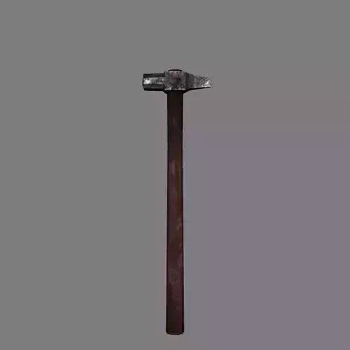 Mini Hammer Low-poly 3D model