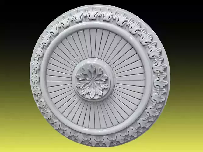 Rosette 048 3D print model