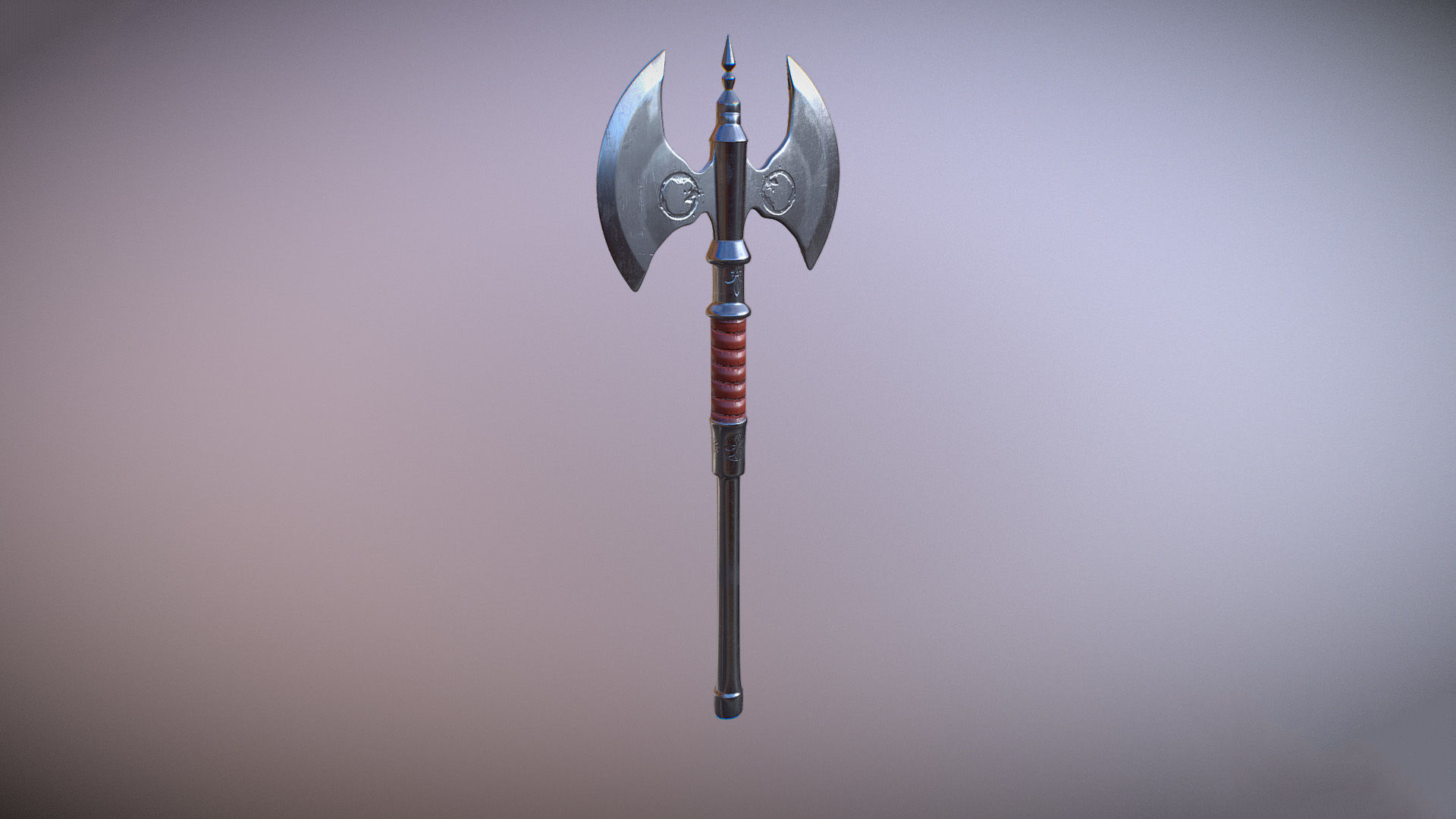 Medieval Weapons Collection Low-poly 3D model_3