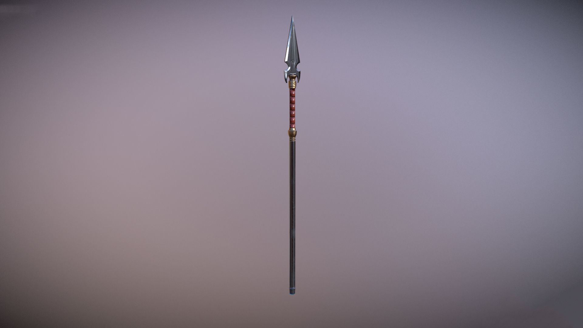Medieval Weapons Collection Low-poly 3D model_17