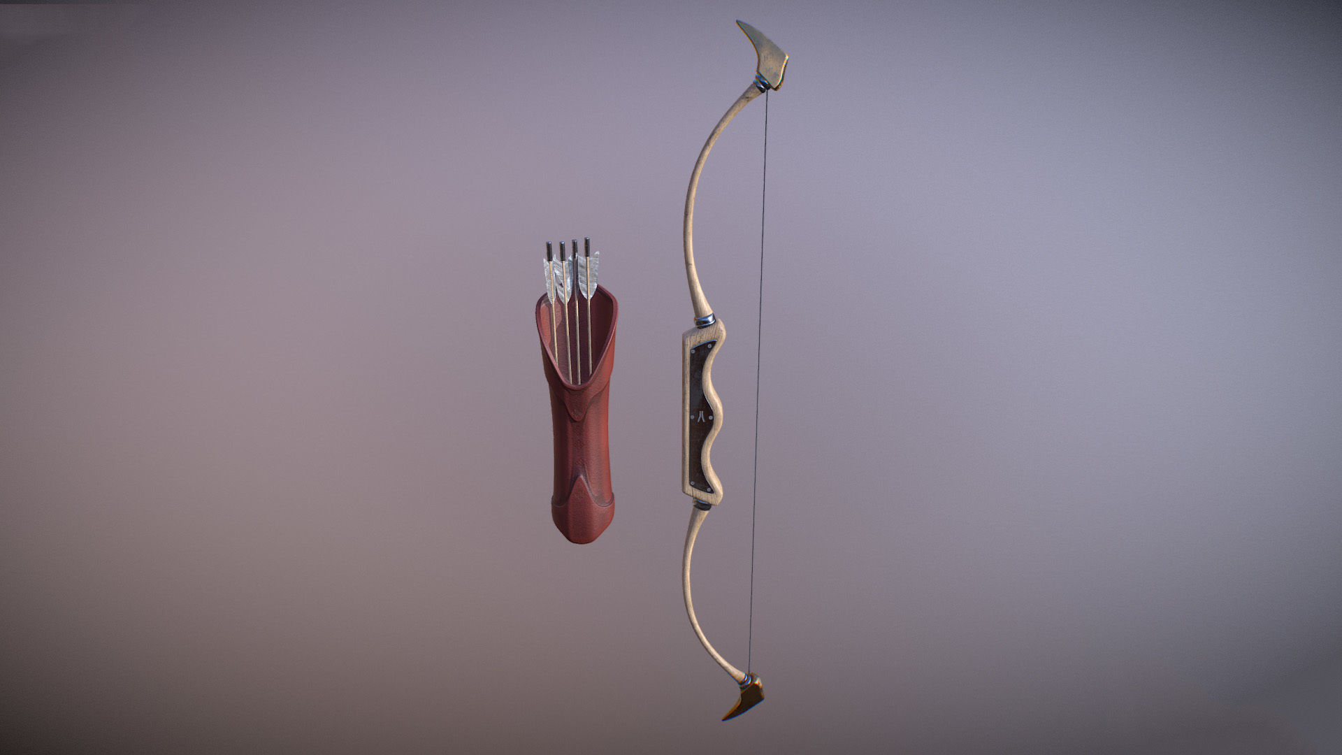 Medieval Weapons Collection Low-poly 3D model_2