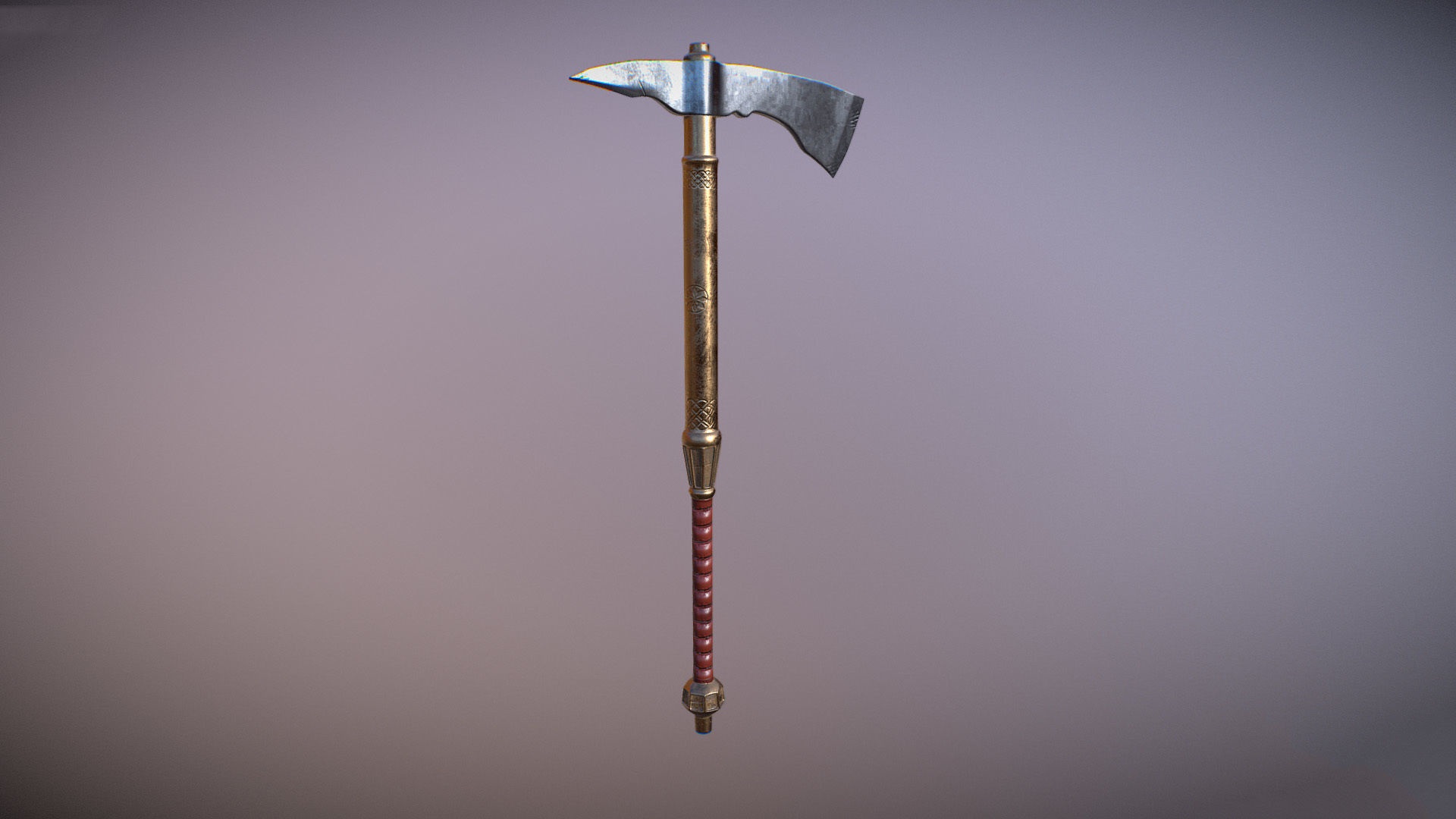 Medieval Weapons Collection Low-poly 3D model_8