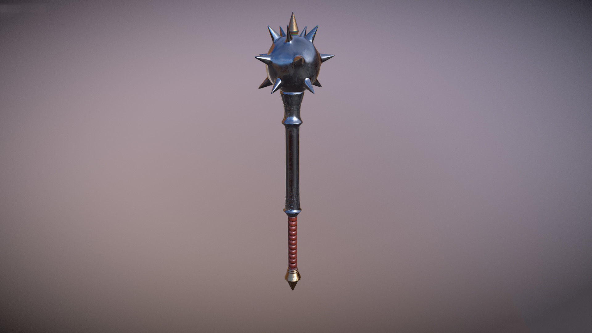 Medieval Weapons Collection Low-poly 3D model_9