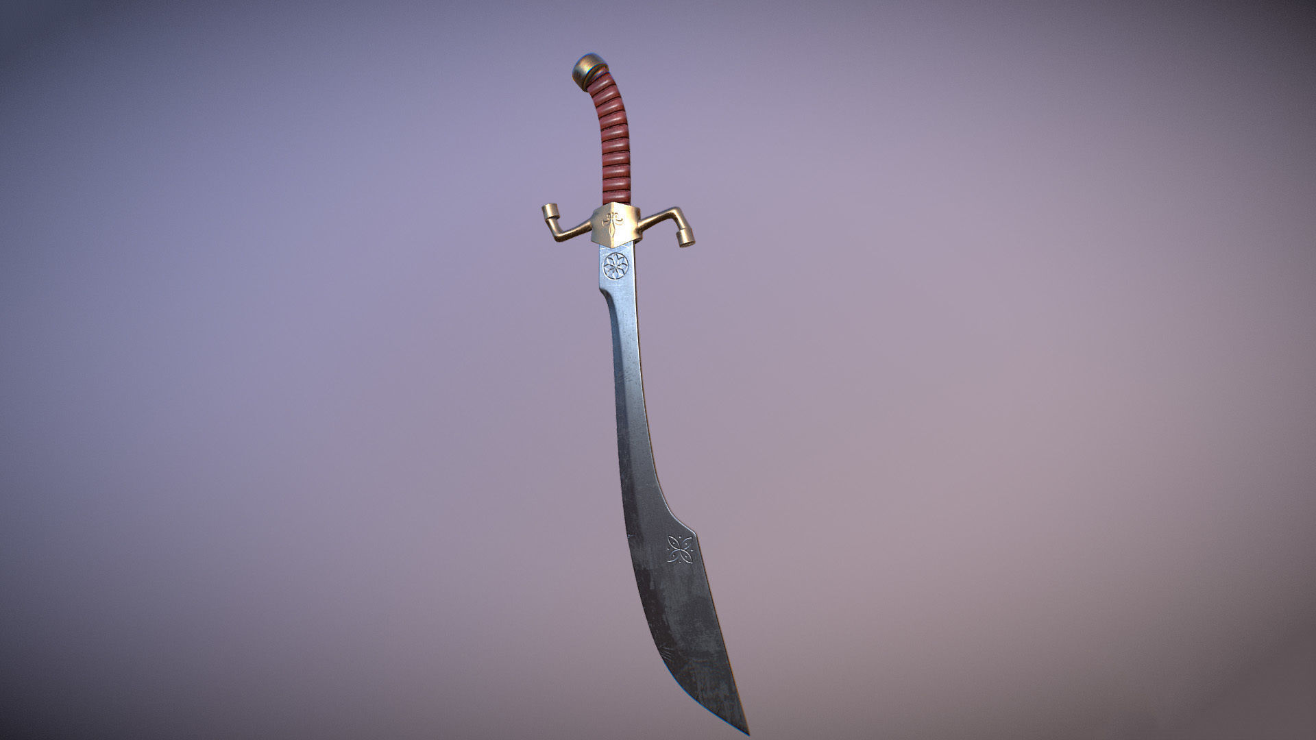 Medieval Weapons Collection Low-poly 3D model_4