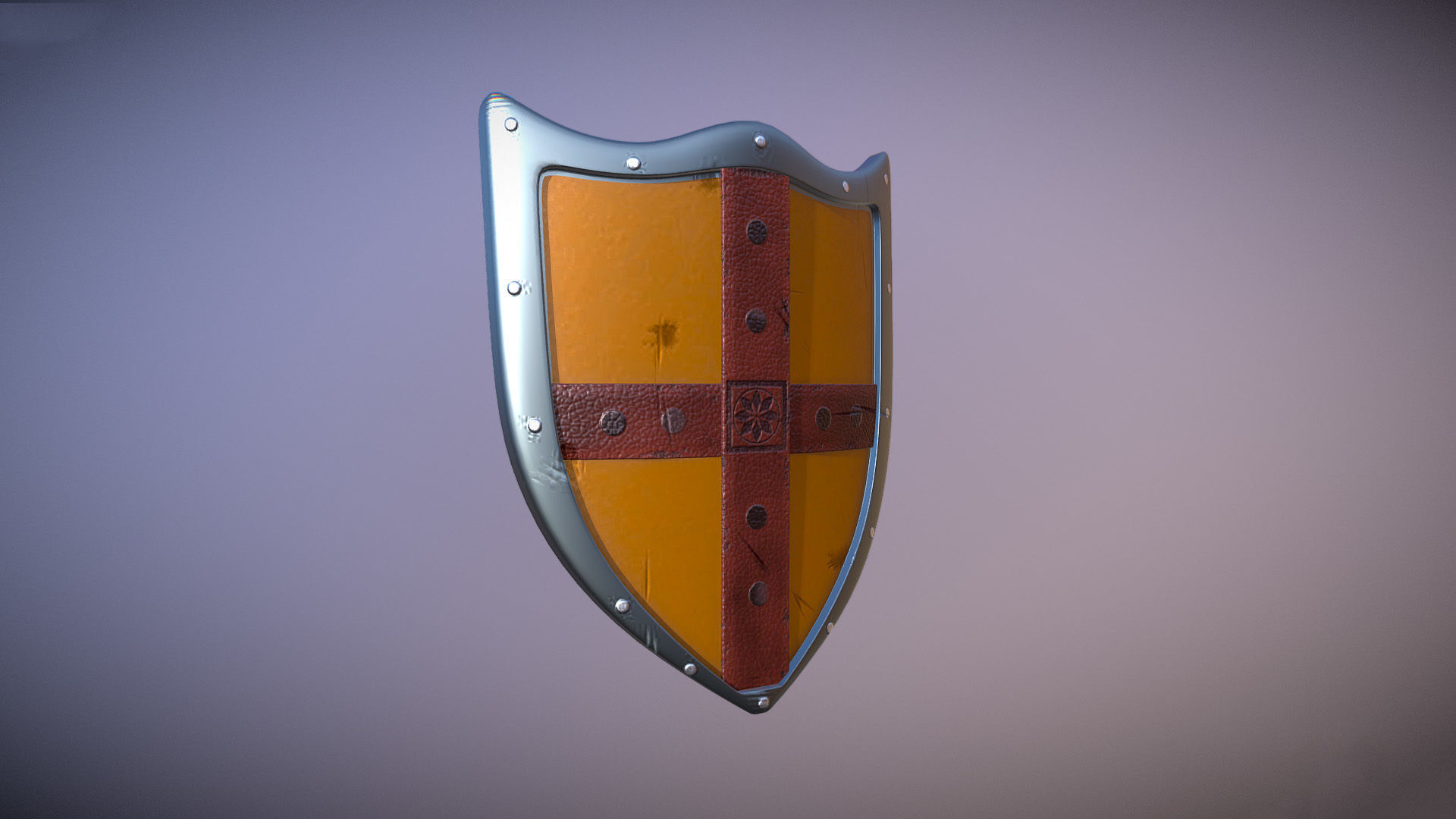 Medieval Weapons Collection Low-poly 3D model_15