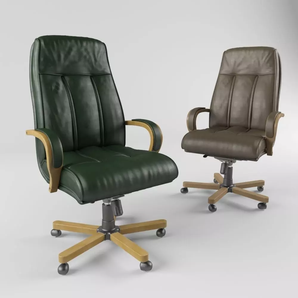 Chair Boss D100 3D model_0