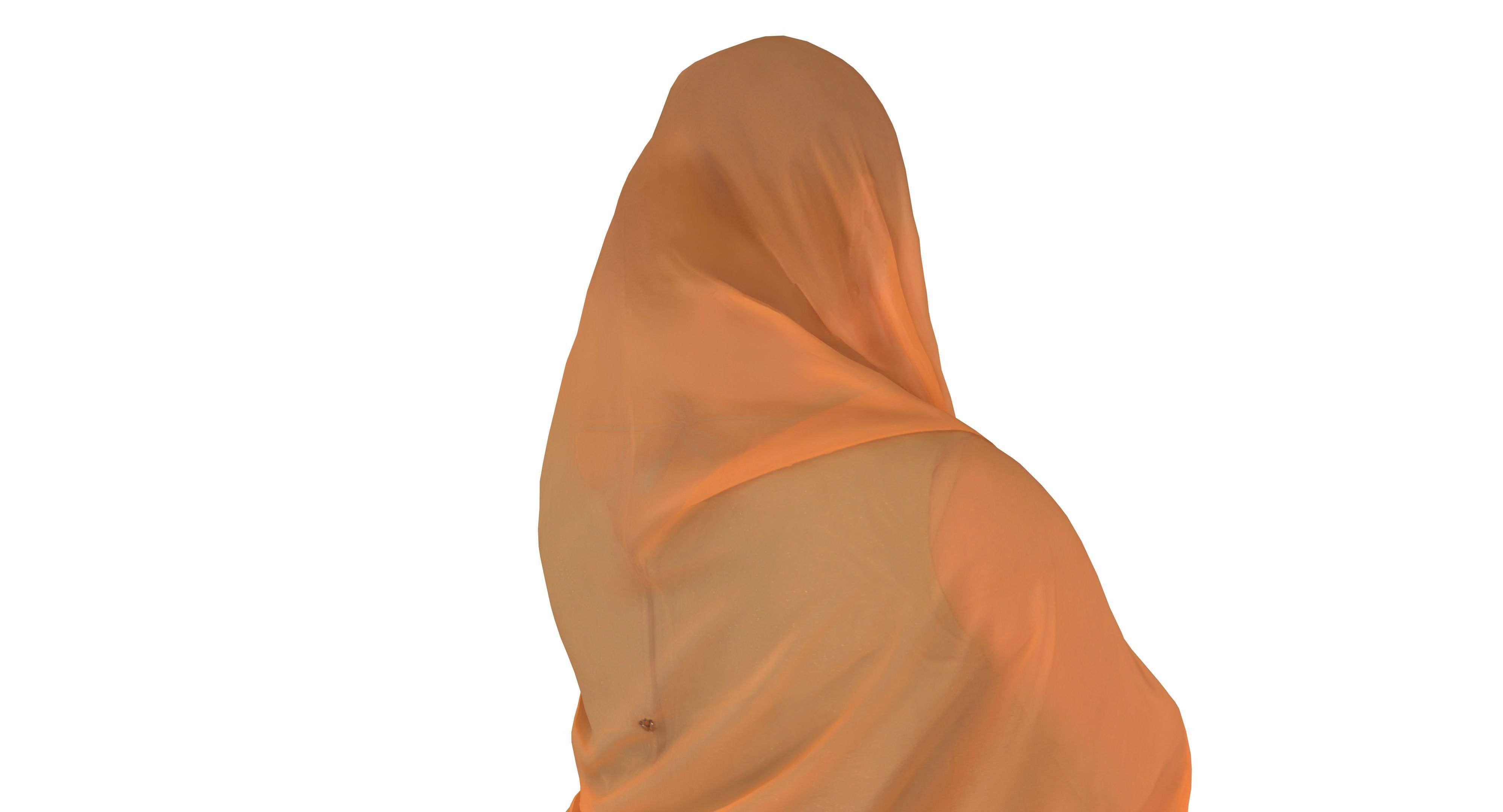 Indian Fiancee Low-poly 3D model_28