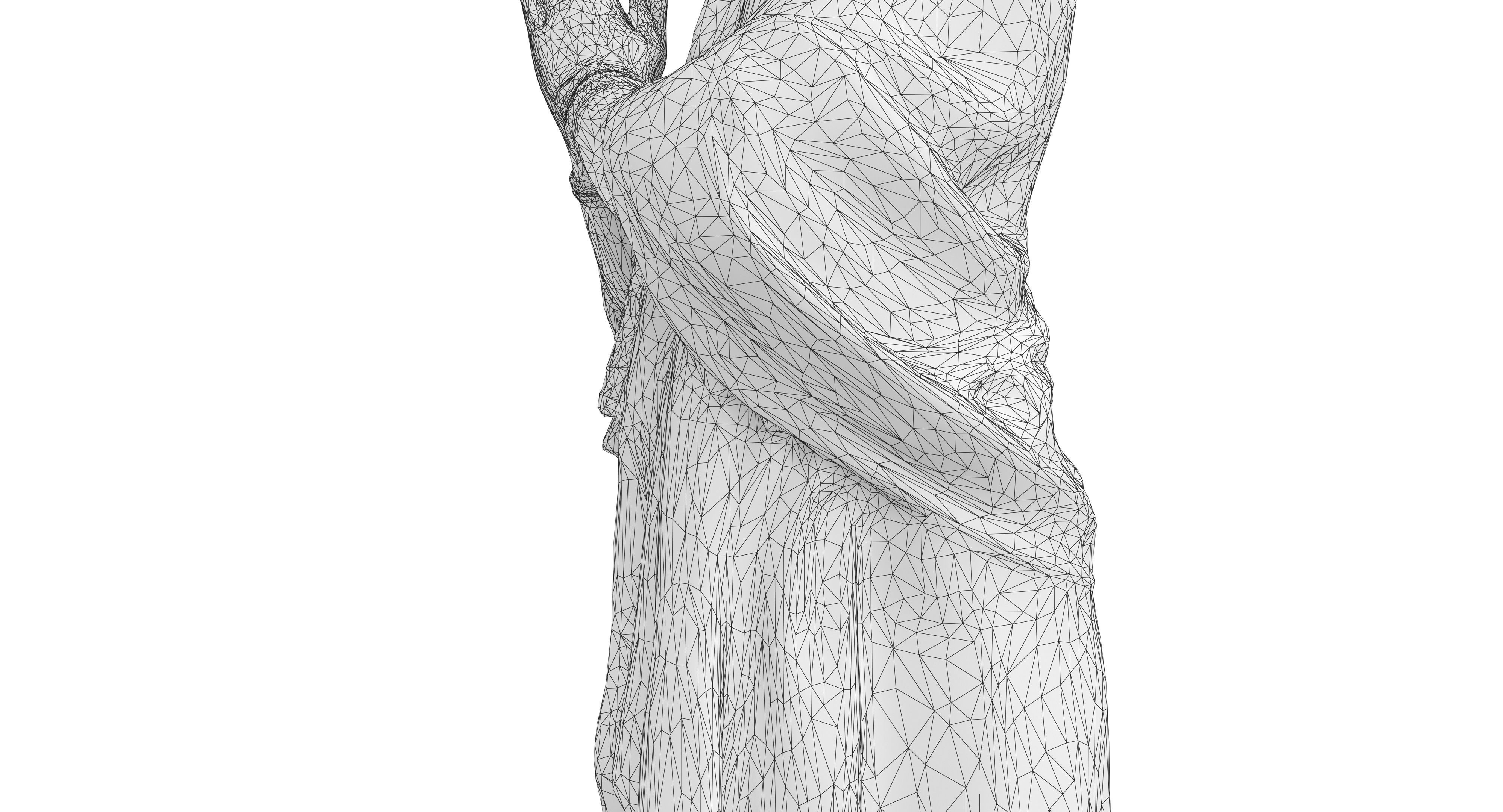 Indian Fiancee Low-poly 3D model_47