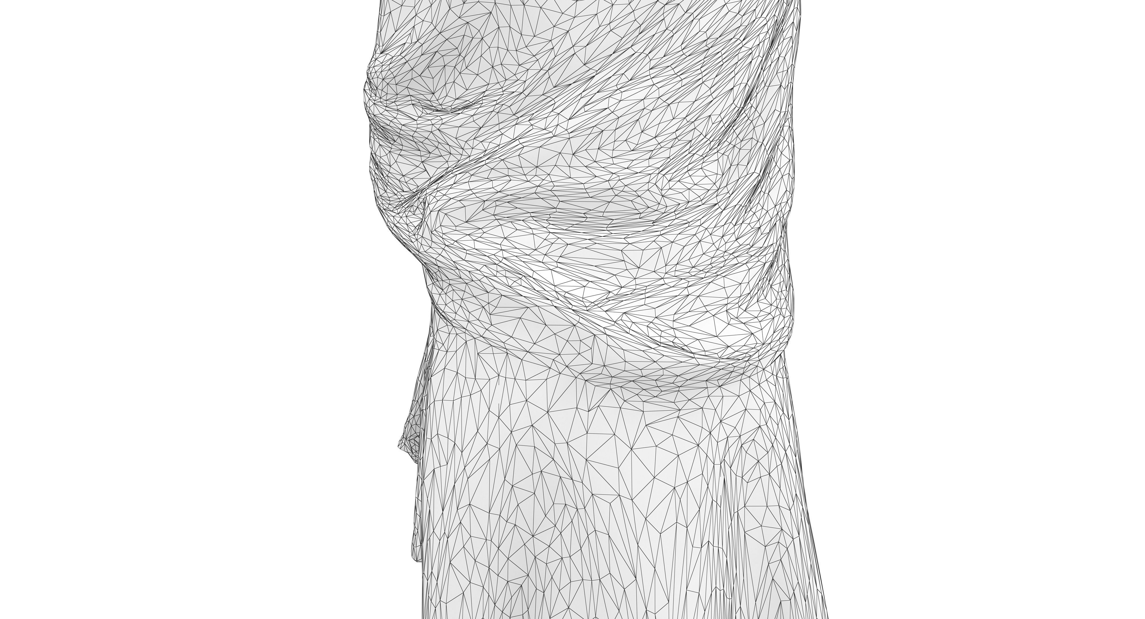 Indian Fiancee Low-poly 3D model_37