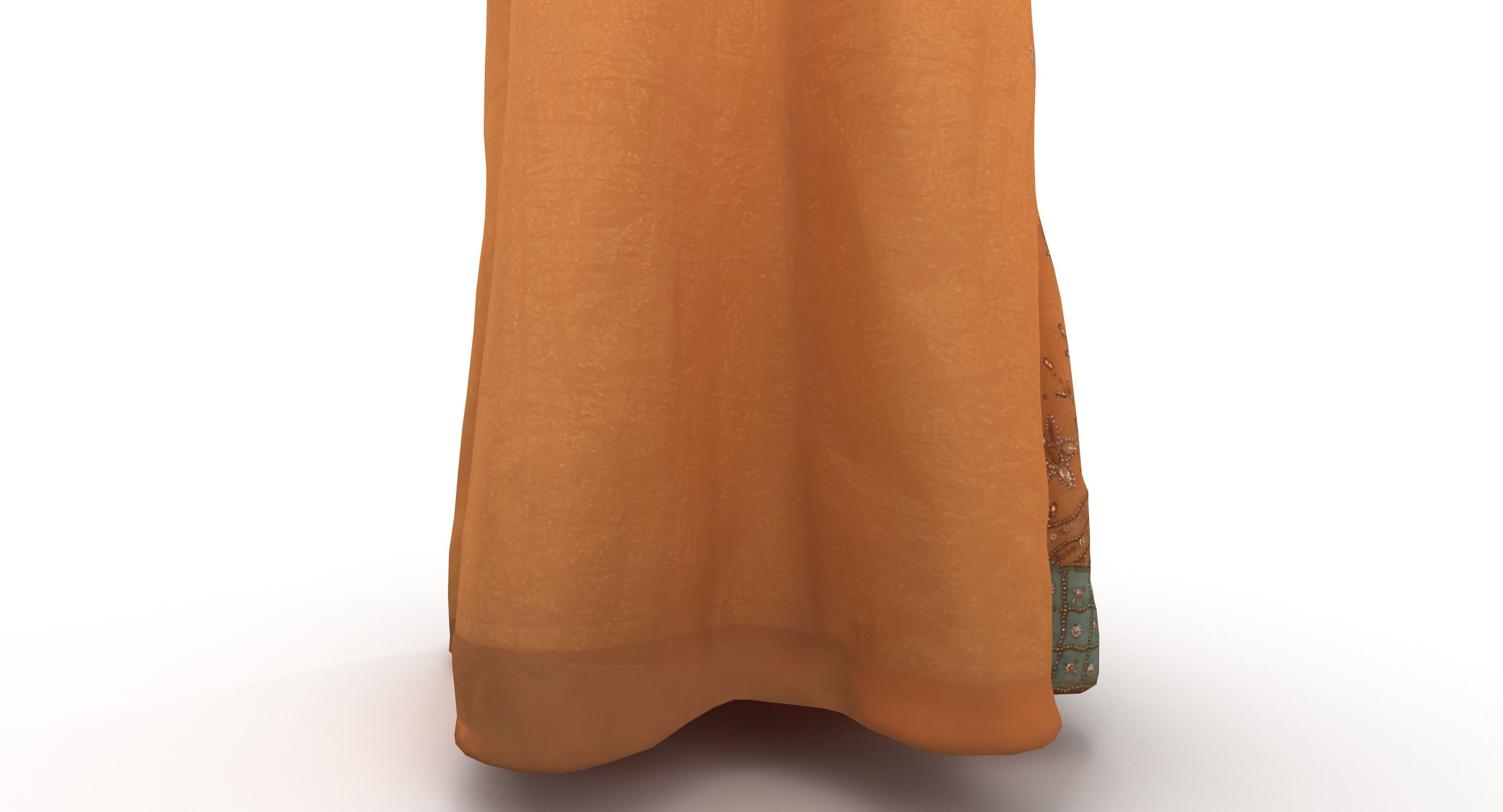 Indian Fiancee Low-poly 3D model_26