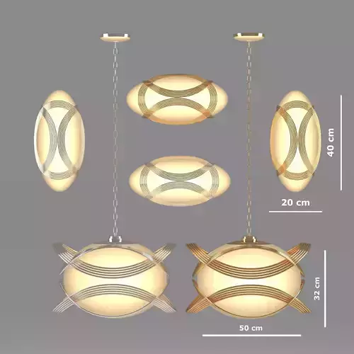 Ceiling light Free 3D model