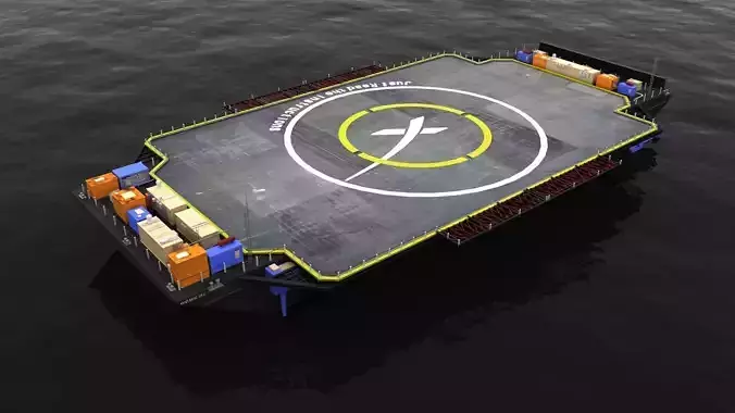 SpaceX Drone Barge