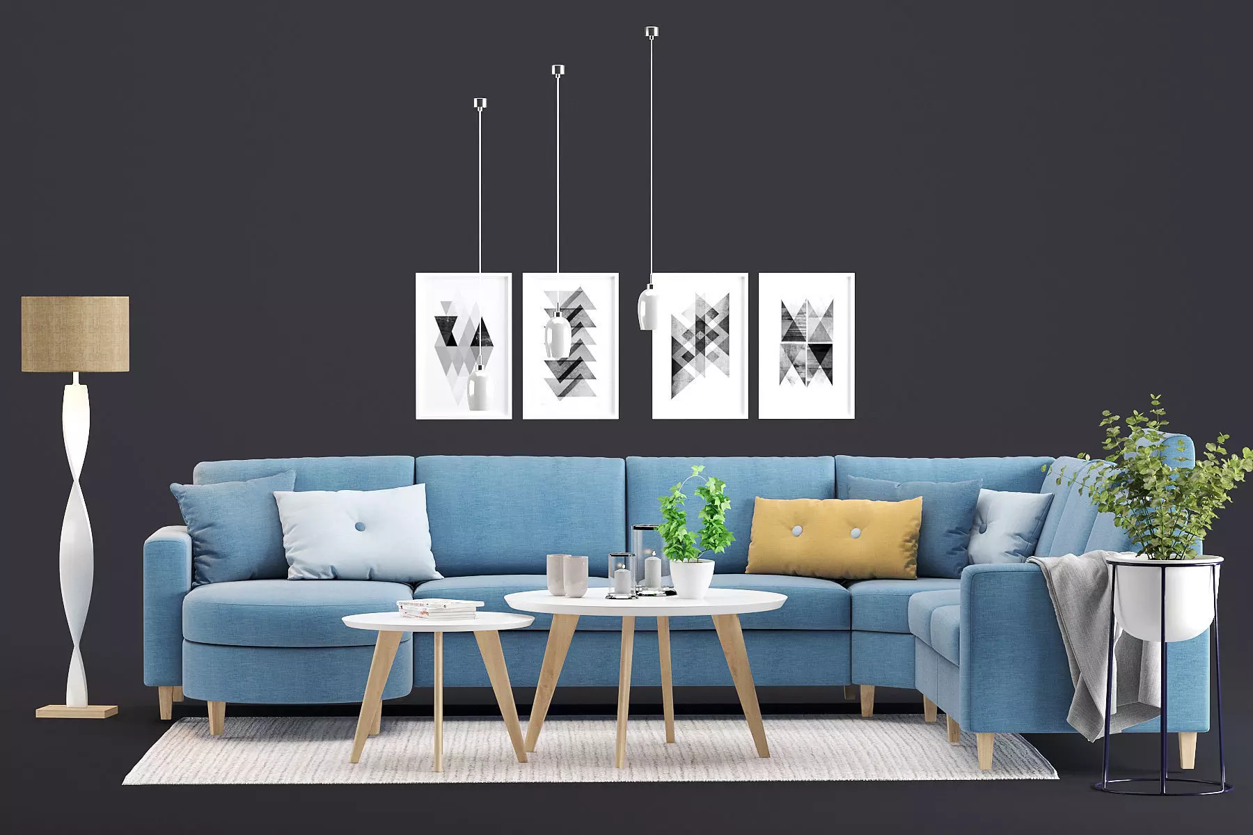 New Connection Modulesofa Setup 3D model