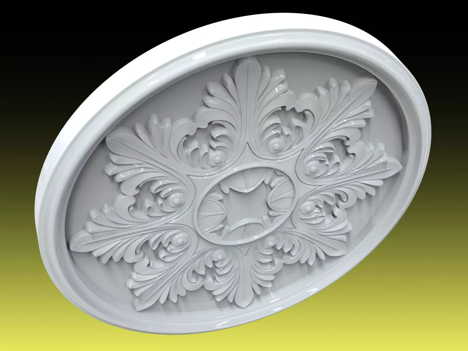 Rosette 030 3D print model_0