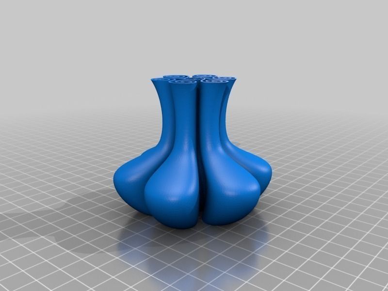 Multi Vase 3D print model_2