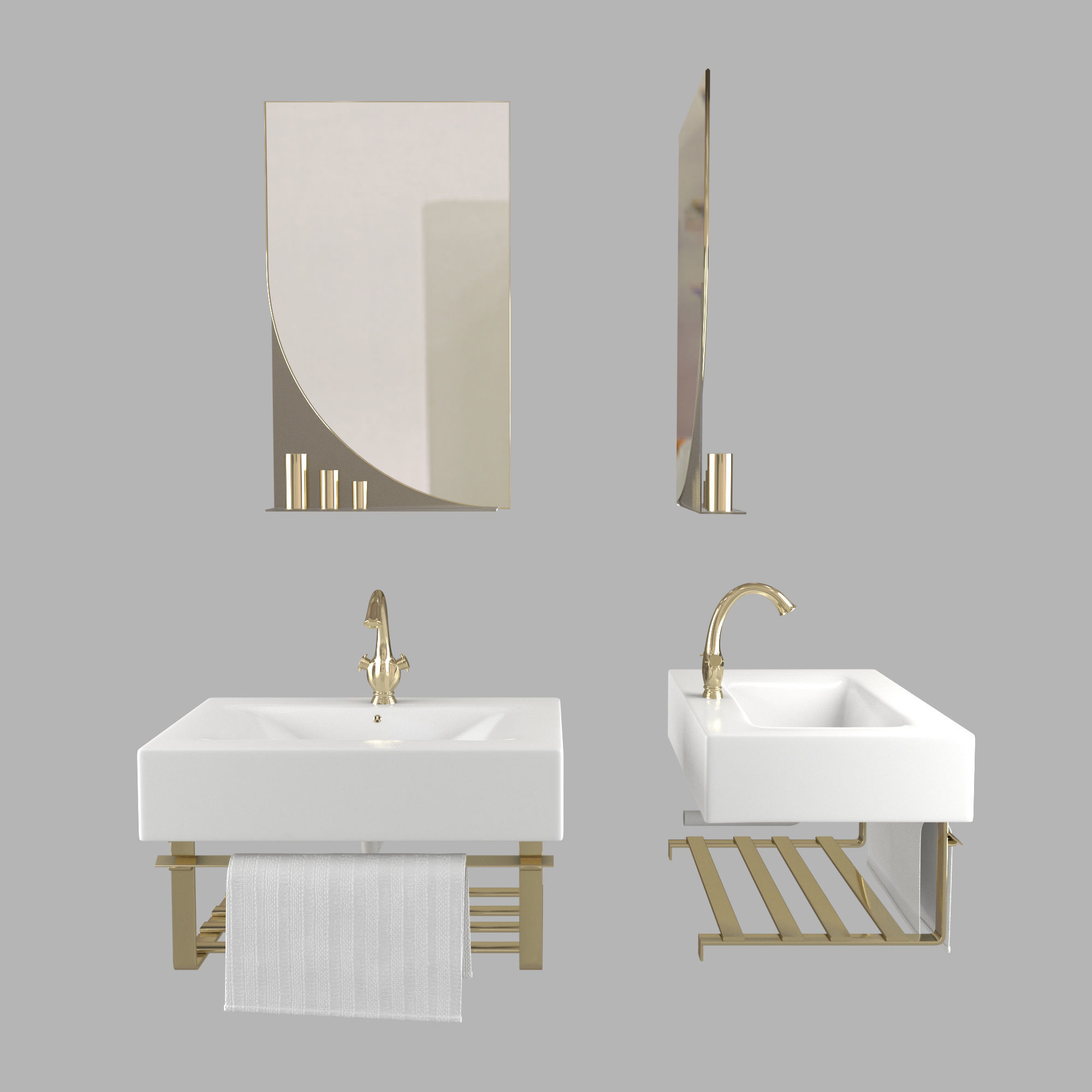 wash basin  Free 3D model_2