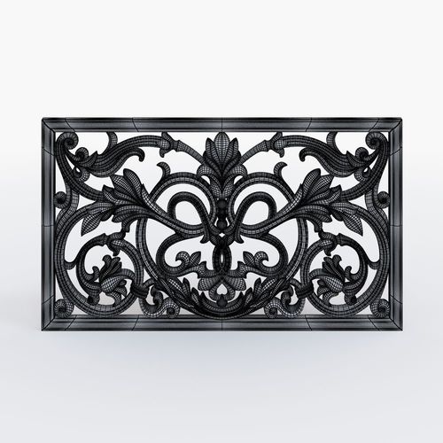 Classic grille 3D print model