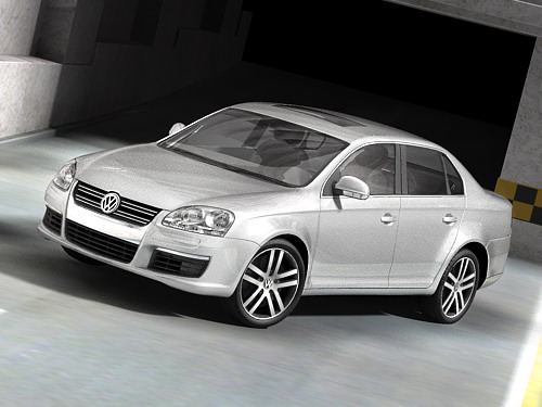 Volkswagen Jetta 2006 3D model_1