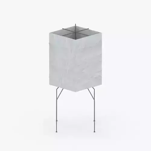 1406 - Paper Lamp Low-poly 3D model