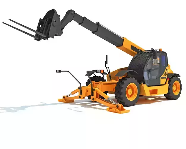 Forklift Handler 3D model