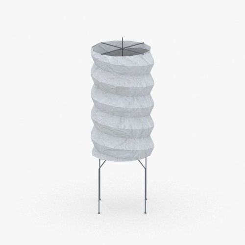 1407 - Paper Lamp Low-poly 3D model