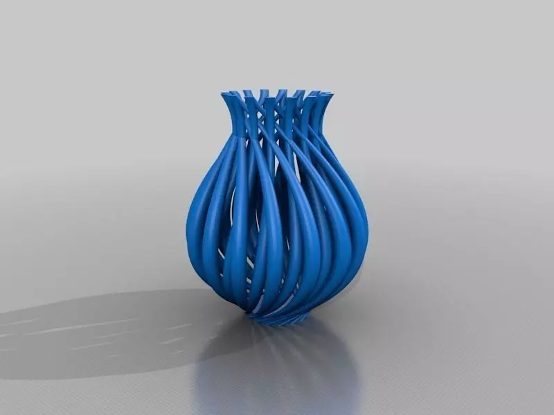 Tube Vase 3 Free 3D print model