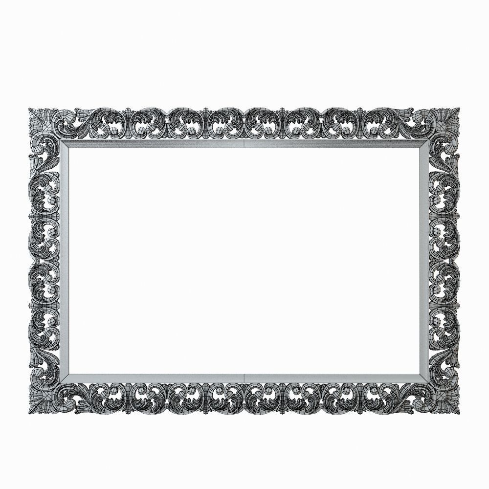 Frame Mirror 3D print model_4