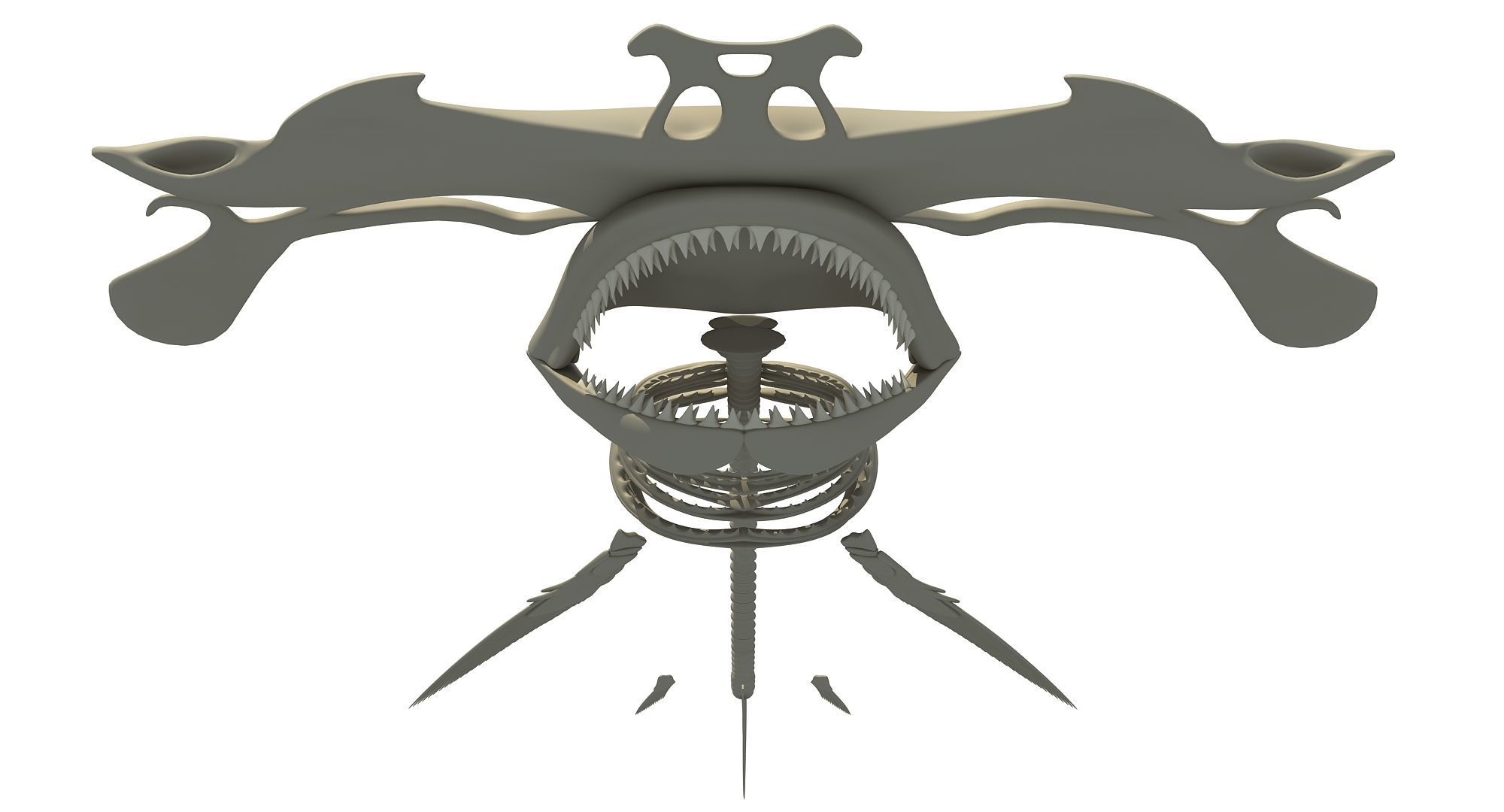 3D Sharks Skeletons 3D model_29