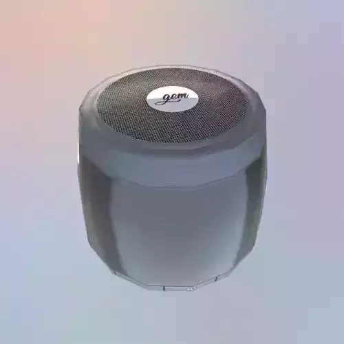 Realistic PBR Portable Wireless Bluetooth Speaker