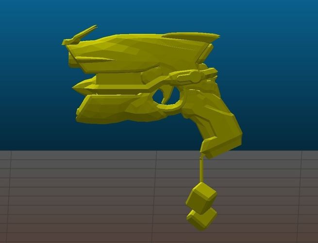 DVa Cruiser Pistol Printable 3D print model