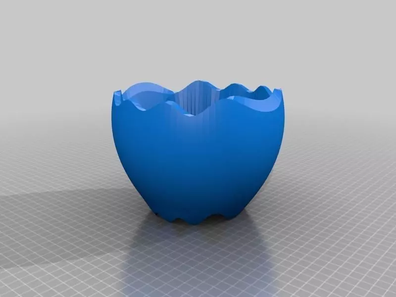  Waved Tube Free 3D print model_0