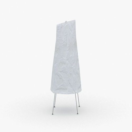 1414 - Paper Lamp Low-poly 3D model