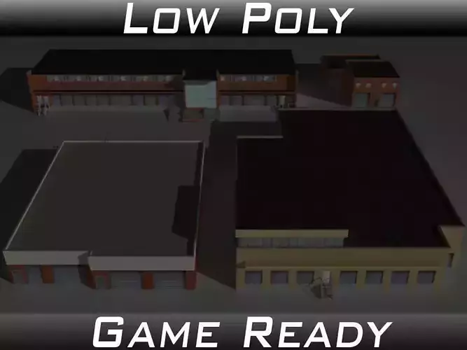 Factory Building Set 5