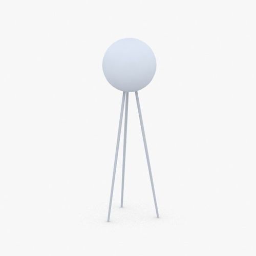 1418 - Floor Lamp Low-poly 3D model