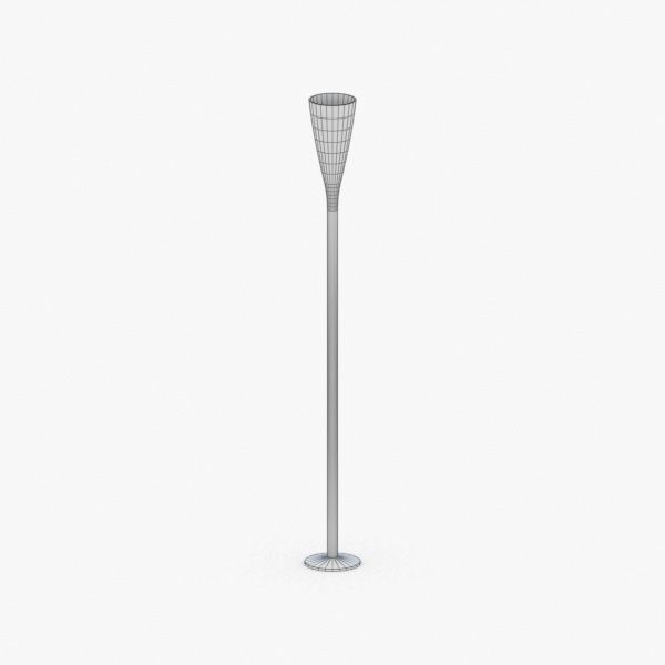 1421 - Floor Lamp Low-poly 3D model_1