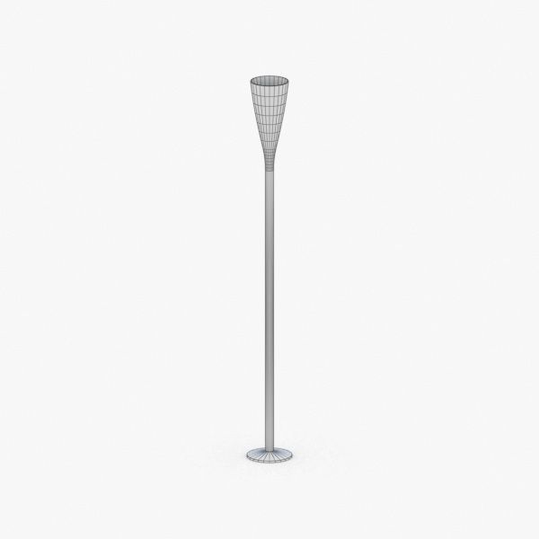 1421 - Floor Lamp Low-poly 3D model_2