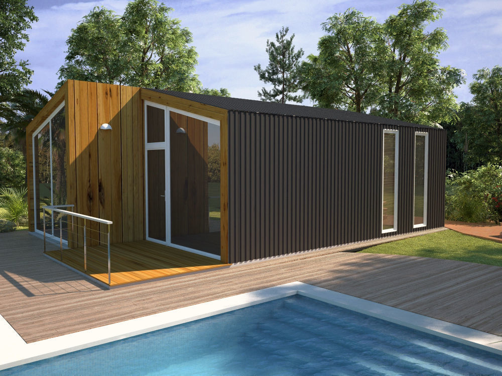 Modular house 3D model_2