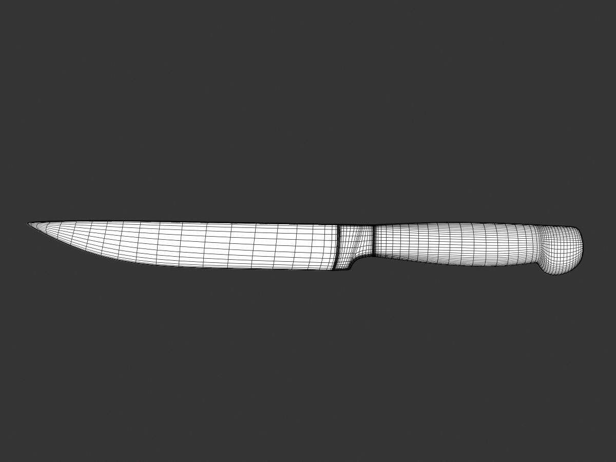 Knives Collection fork 3D model_13