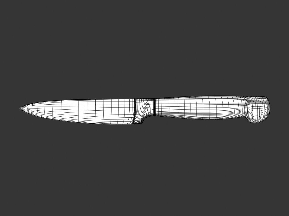 Knives Collection fork 3D model_16