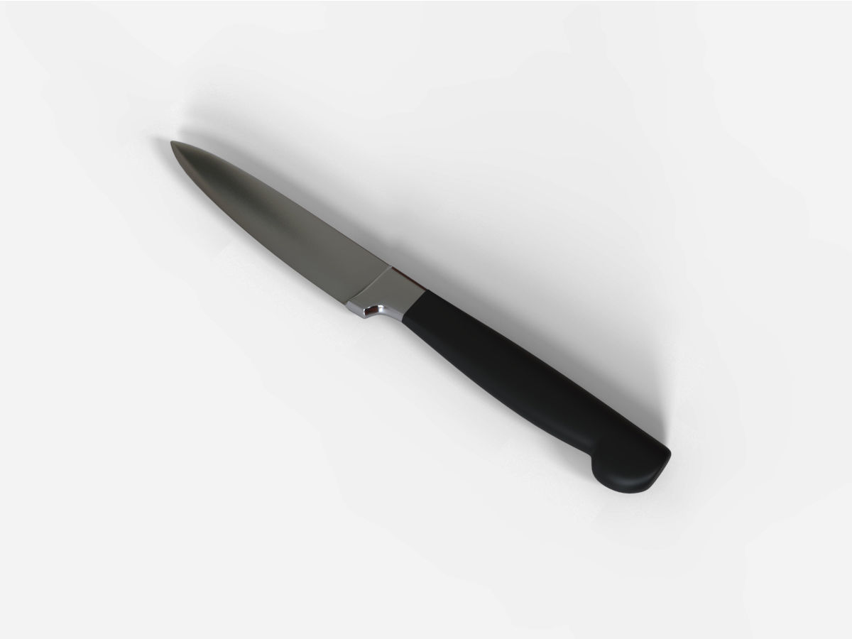 Knives Collection fork 3D model_4