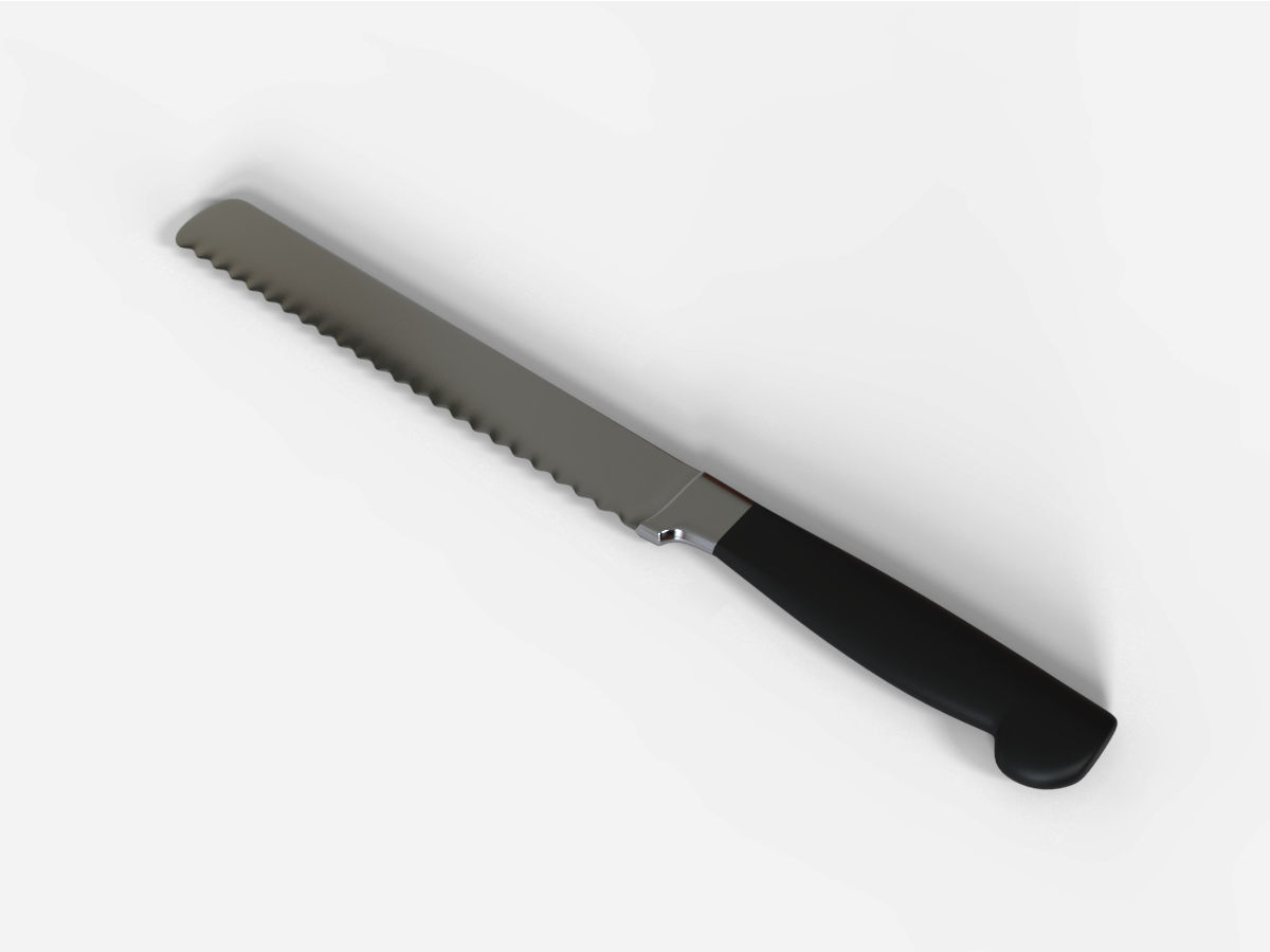 Knives Collection fork 3D model_6