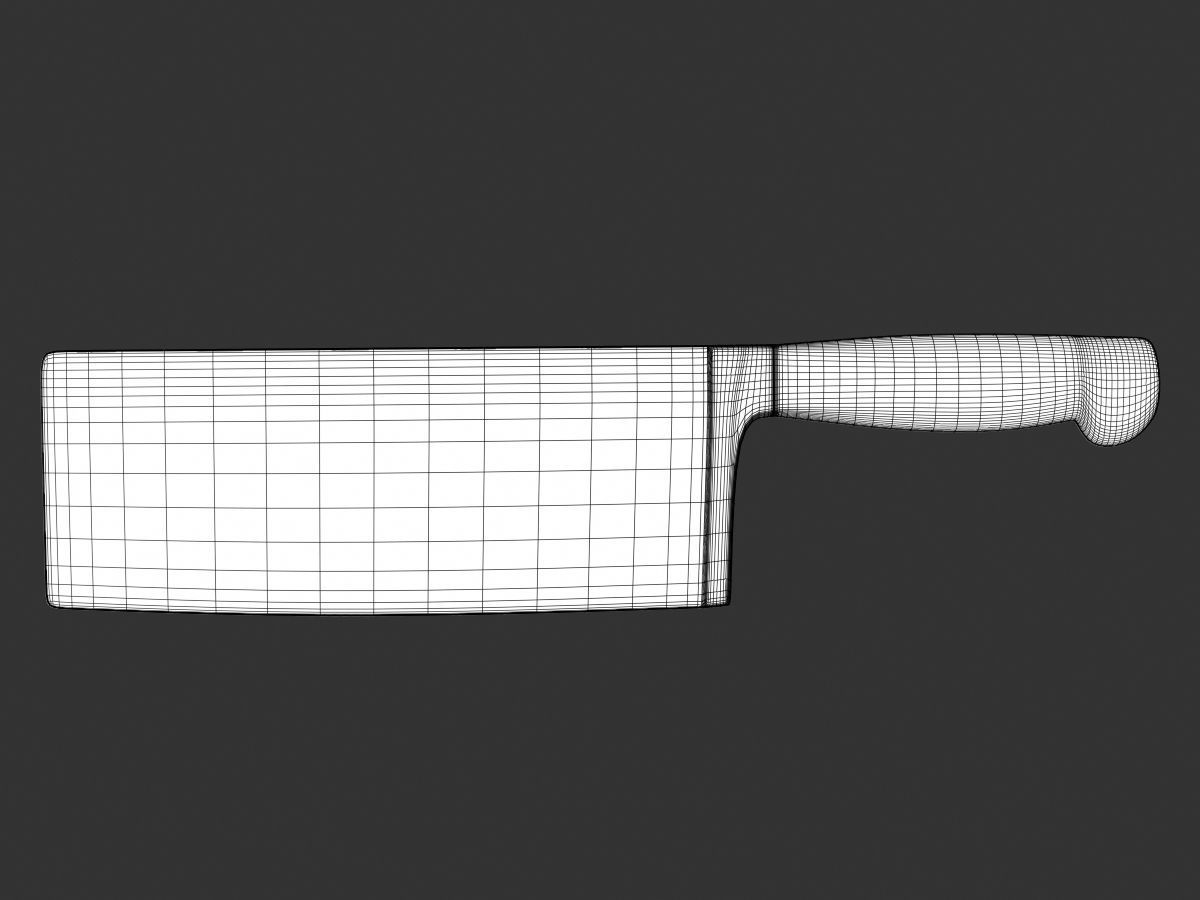 Knives Collection fork 3D model_17