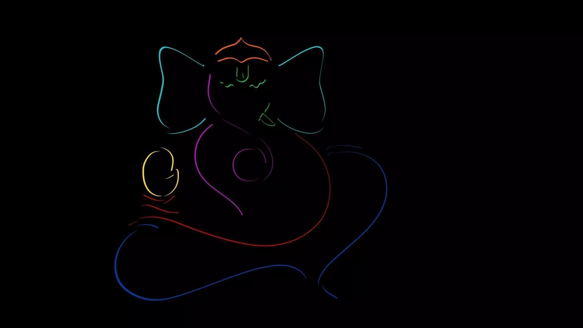 3d ganesha model lord 3D print model