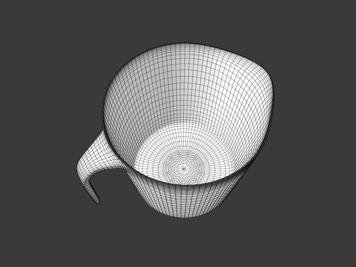 Measuring Cup 3D model_5