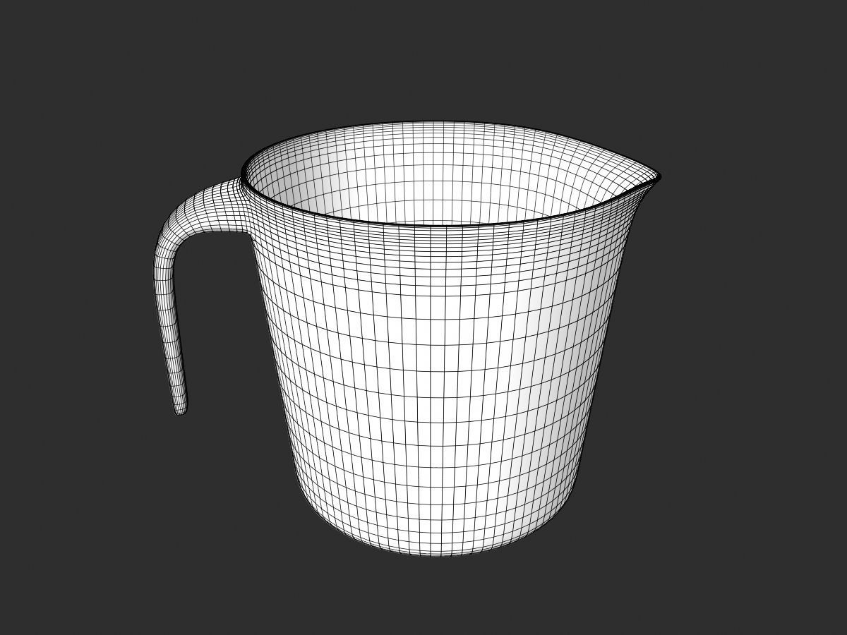 Measuring Cup 3D model_3