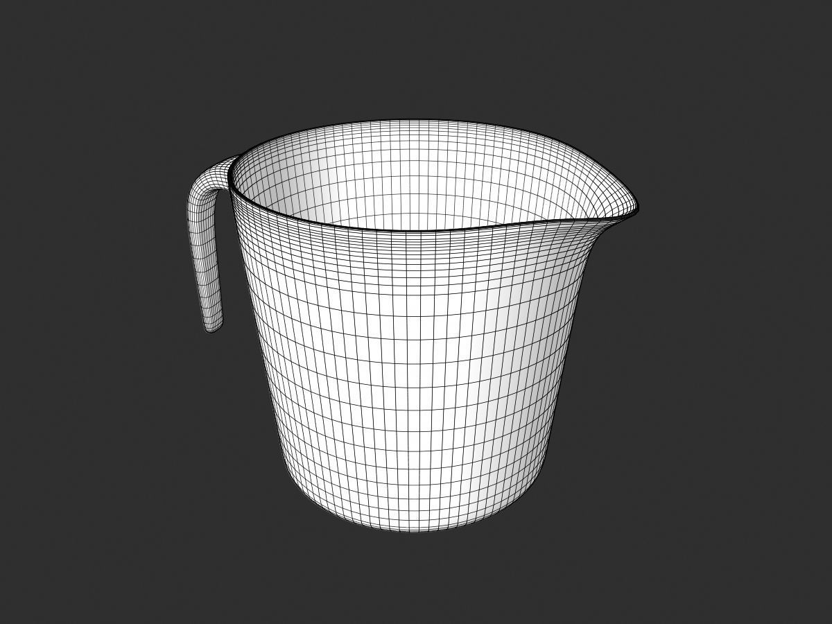 Measuring Cup 3D model_2